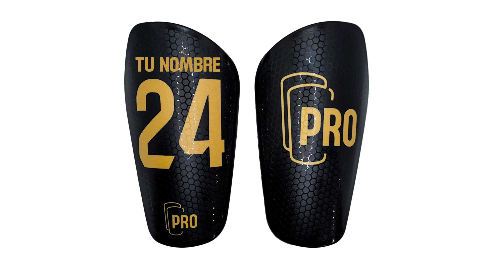 Espinilleras Pro Black